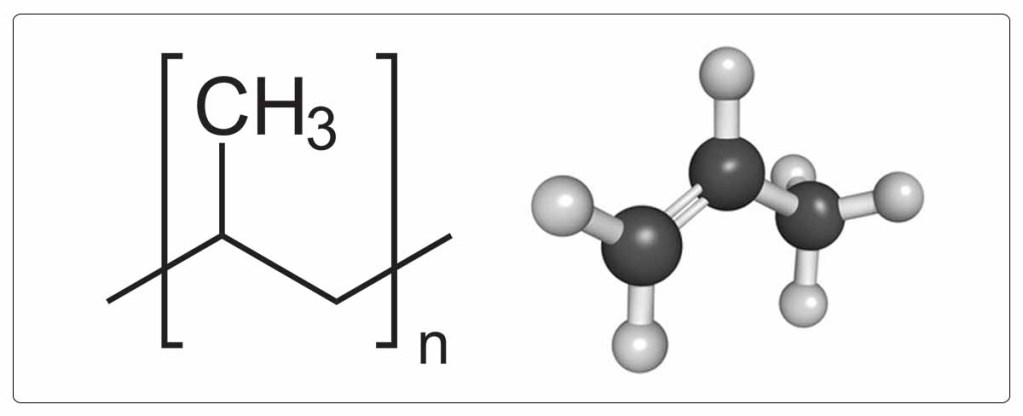Химическая структура полипропиленового материала