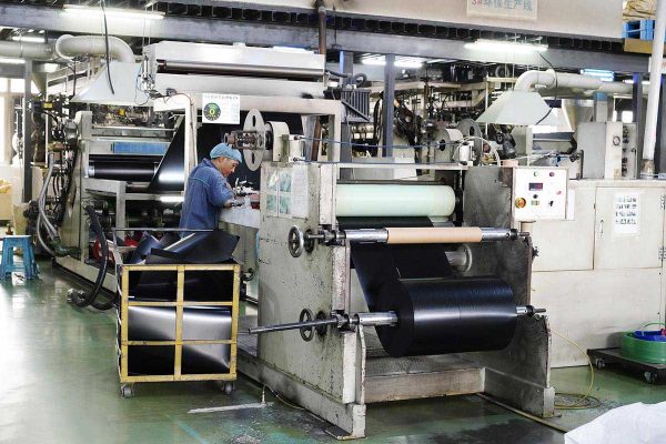 black pp sheet production line