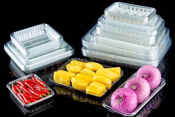 APET High Barrier Food Trays for Packaging and Display of Cold