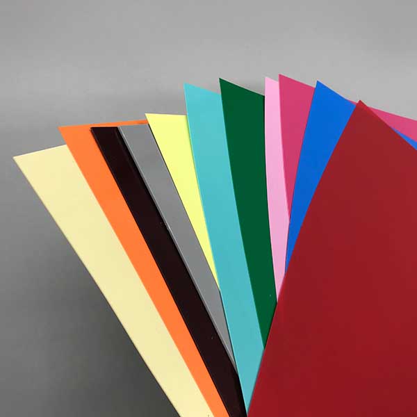 0.5mm Colorful High Impact Polystyrene Plastic Sheet For Thermoforming