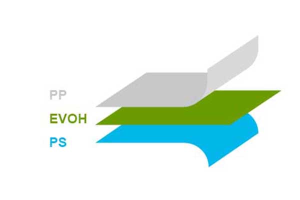 PP+EVOH+PS Plastic Sheet