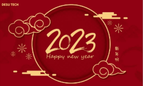 Desu tech wishes everyone a happy 2023 New Year