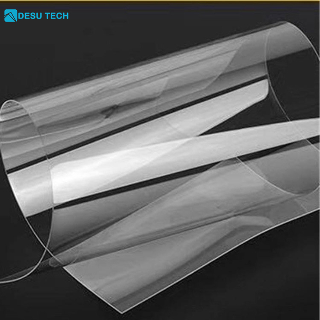 Antistatic-surface PET plastic sheet for packing electronics chip