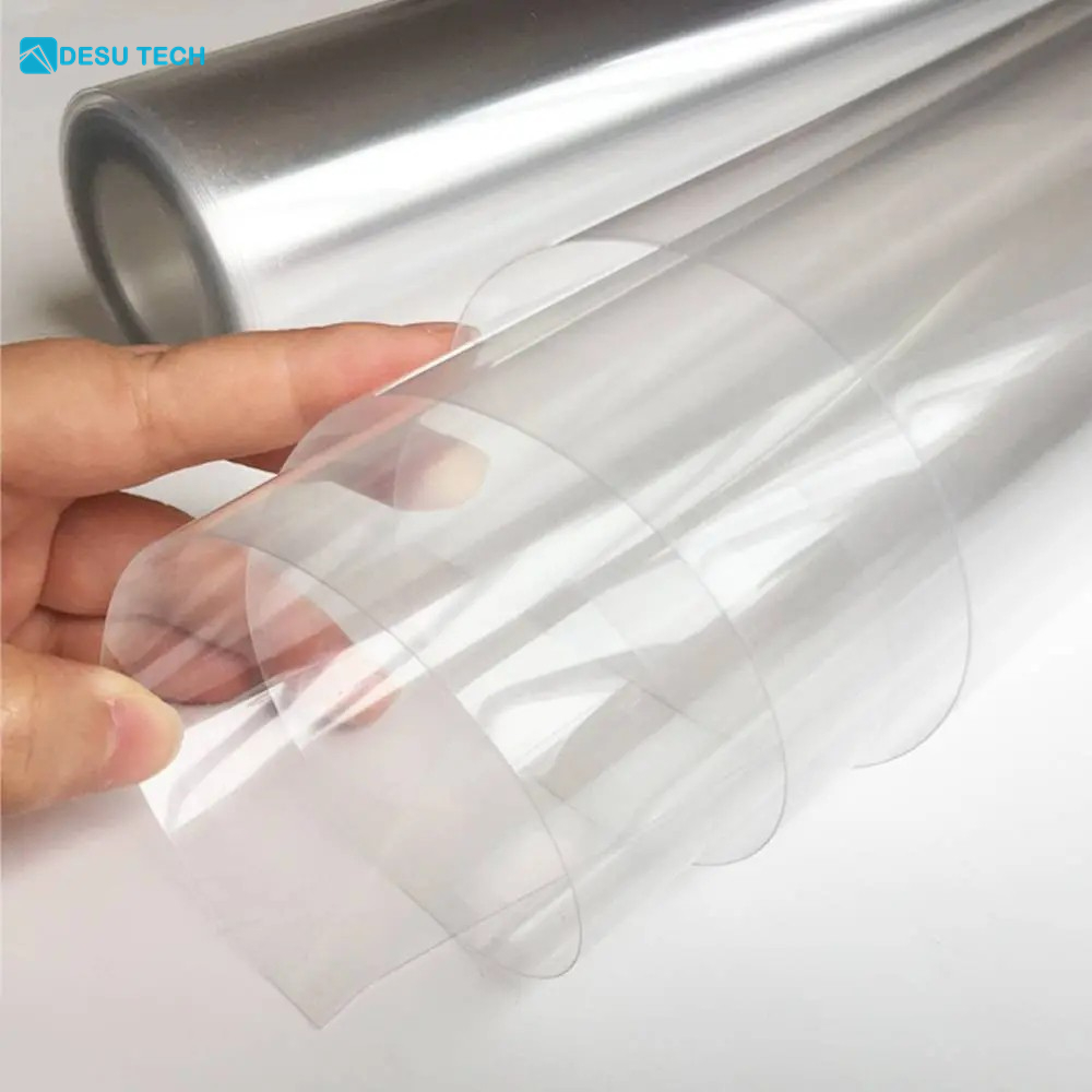 Clear Transparent Film Roll Plastic PETG Sheet - Desu Technology