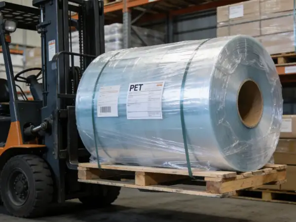 PET thermoforming sheet roll