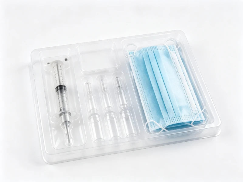 Thermoformed medical trays and medical blister packaging