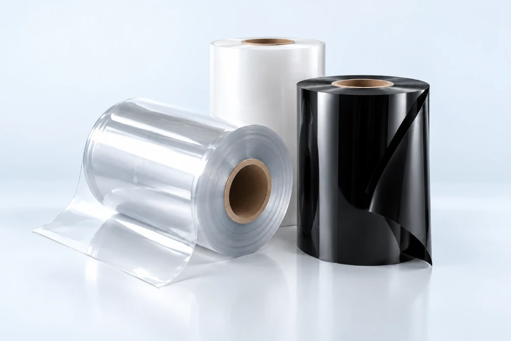 PET PP and PS HIPS thermoforming plastic sheet rolls
