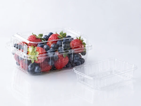 Thermoformed fruit packaging box